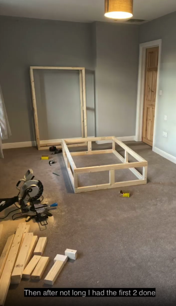 This Man Built A Super-Sized Bed That Is Going Viral