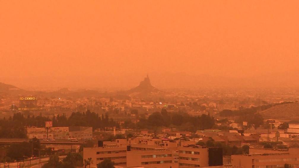 The Skies Over Europe Have Been Turning Orange And Here's Why