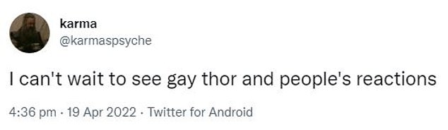 Is Thor Gay?