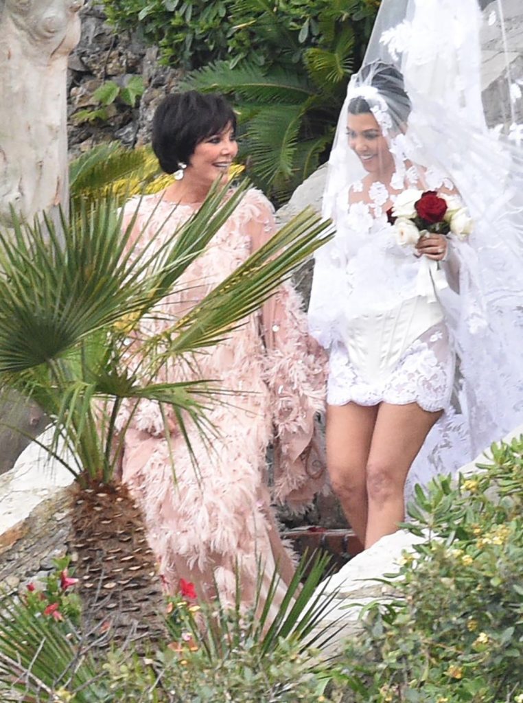 Kourtney Kardashian and Travis Barker marry in fairytale Italian wedding