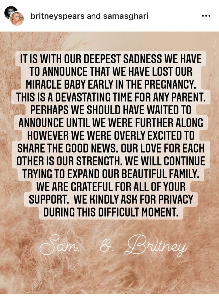 Britney Spears Announces Heartbreaking News: “This Is a Devastating Time for Any Parent”