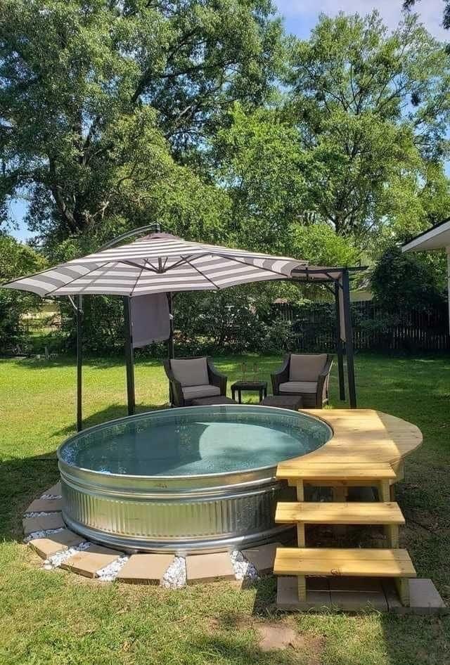 18 Garden Pool Ideas For Summer