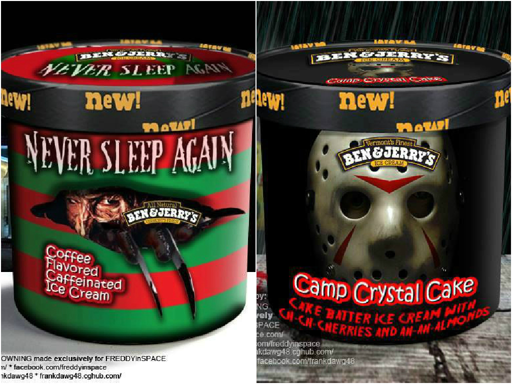 Ben & Jerry's Horror Flavour Ice Cream Concepts Sound Frighteningly Delicious