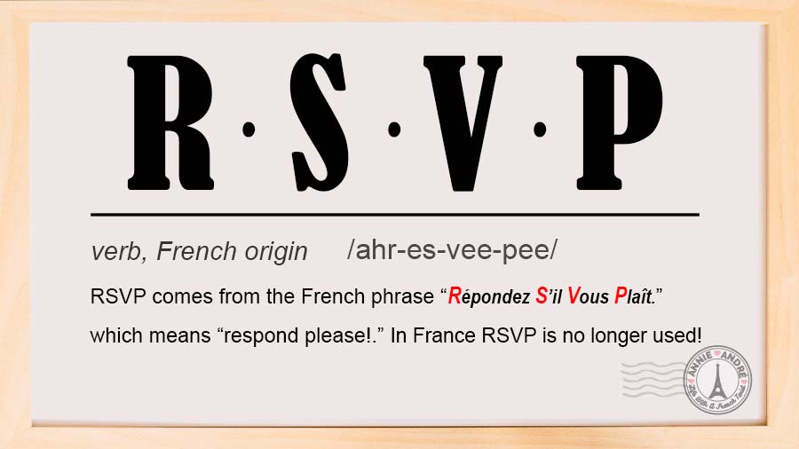 People Are Only Just Realising What RSVP Stands For – And They Can’t Believe How Wrong They Were￼￼