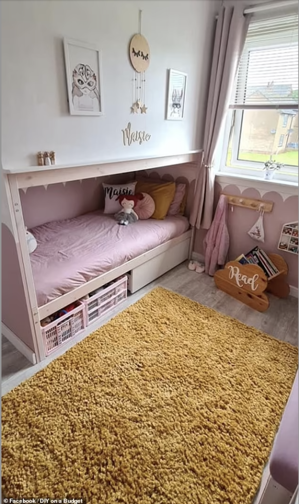 Savvy Mother Reveals The 'Genius' Bunk Bed Hack She Used To Create Two Separate Rooms For Her Daughters (And People Are VERY Impressed)