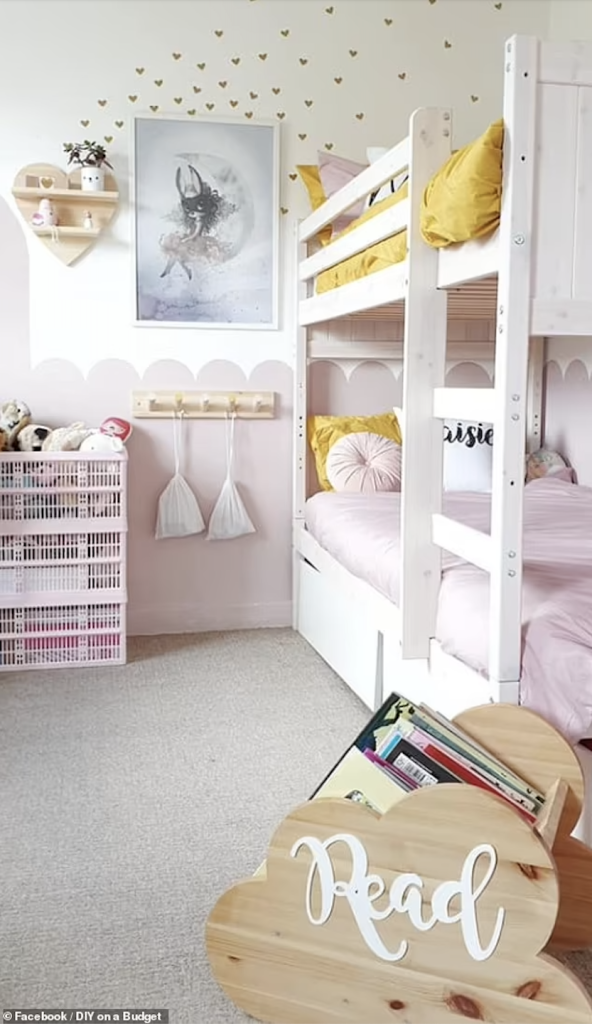 Savvy Mother Reveals The 'Genius' Bunk Bed Hack She Used To Create Two Separate Rooms For Her Daughters (And People Are VERY Impressed)
