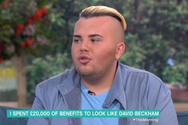 Man Who Spent £20k Trying To Look Like David Beckham Is Now £14k In Debt