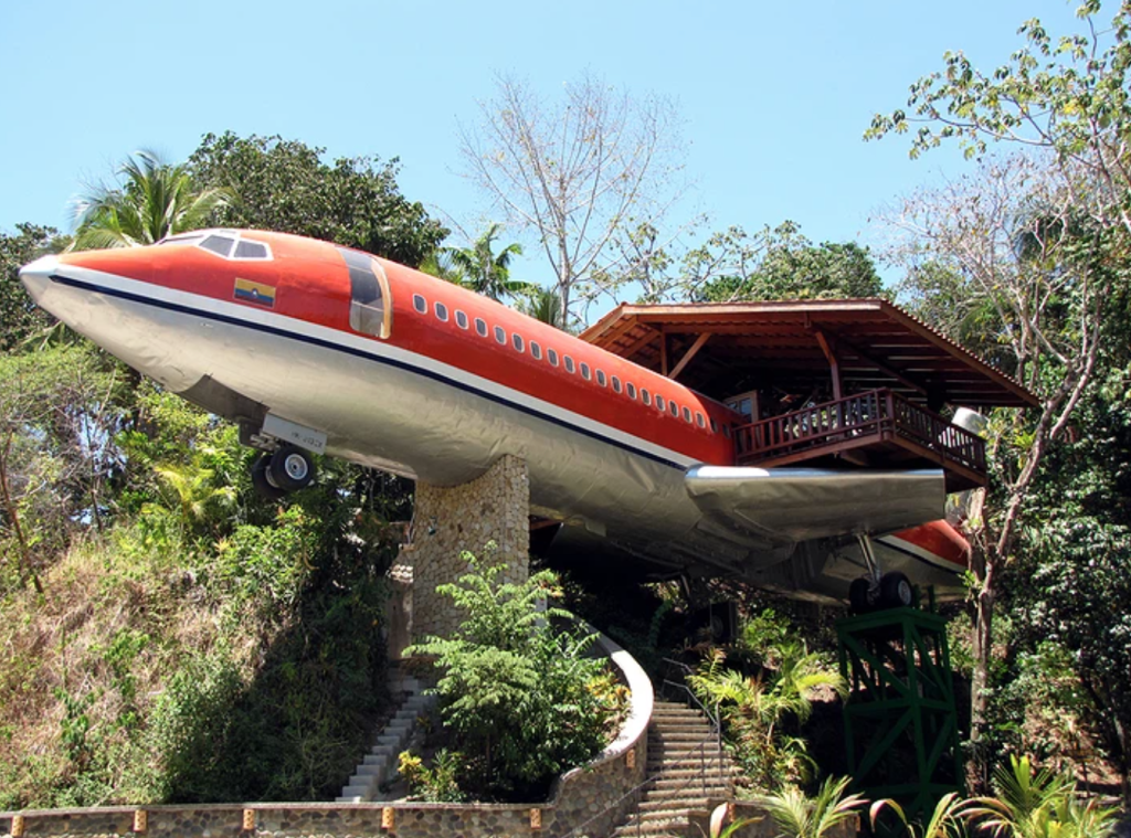 Woman Converts Old Boeing 727 Aeroplane Into Her Dream Home